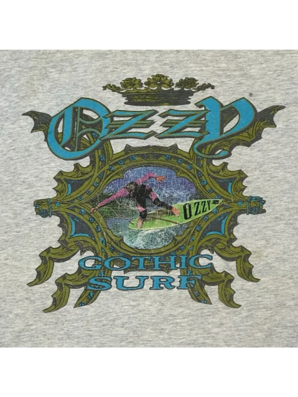 Vintage‎ Ozzy Gothic Surf Tank